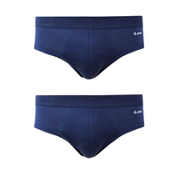 SEAMLESS WAISTBAND Pack 2 รุ่น KU 1550N ทรง BRIEFS สีกรมท่า