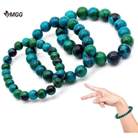 Hot Selling Trending Now ⚡ CHRYSCOLLA ORIGINAL STONE NATURAL STONE BRACELETWorth Every Penny