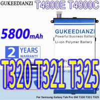 GUKEEDIANZI Replacement Battery T4800E T4800C 5800mAh For Samsung Galaxy Tab Pro 8.4 in SM-T321 T325 T320 T321 Tablet