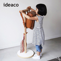 日本ideaco 解構木板兒童書包衣架