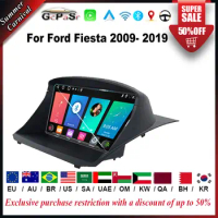 For Ford Fiesta Mk 6 2008 - 2019 7862CPU Android 13 Car Radio Multimedia Video Player Navigation GPS Stereo Video Player No 2din