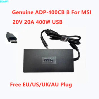 Genuine DELTA ADP-400CB B 20V 20A 400W USB AC Adapter For MSI Laptop Power Supply Charger