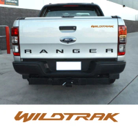 Car accessories 1 piece wildtrak letter graphic Vinyl sticker for door or rear tailgate sticker decal fit for Ford Ranger