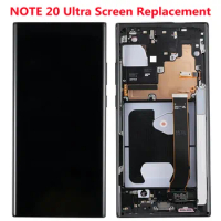 AMOLED For Samsung Note 20 Ultra LCD For Samsung Note20 Ultra display SM-N985F N985F/DS N986B 5G With lines or dots