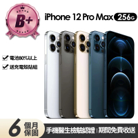 Apple B+級福利品 iPhone 12 Pro Max 256G 6.7吋(贈充電組+玻璃貼+保護殼)