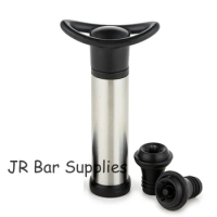 Wine Saver Vacuum Pump Preserver with 2 Valve Bottle Stoppers, Best Quality, Perfect Gift, To Save your Wine Fresh