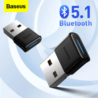 Baseus Bluetooth Receiver Adapter 5.1 Dongle USB Wireless PC Komputer