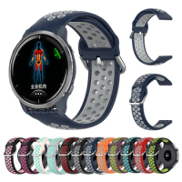 Wrist Strap For Garmin Venu 2 Silicone Bracelet For Vivoactive 4 3 Venu SQ Forerunner 158 55 245 245M 645 Sport Smart Watch Band