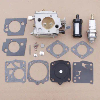 Besdupa Carburetor Spark Plug Kit For Stihl 041 041AV Farm Gas Chainsaw Parts Carb Repair Kit 1110-120-0609 бензопила
