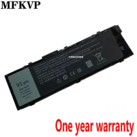 11.4V 91Wh New MFKVP Laptop Battery For Dell Precision 7510 7520 7710 7720 M7710 M7510 T05W1 1G9VM GR5D3 0FNY7 M28DH