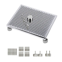 Aluminum Wire Jig Jewelry Making Tool Set Practical Wire Looping Wire Bending Board for DIY Jewelry