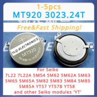 1-5pcs MT920 3023.24T 3023-24T MT-920 3023 24TSeiko Kinetic Watch Rechargeable Battery Capacitor seiko 7L22 5M54 5M62 YT57 YT58