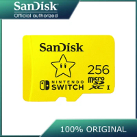 Newest SanDisk micro sd Card 256GB 128GB 64GB U3 SDXC Compatible With Nintendo Switch memory SD Card Transflash TF Card