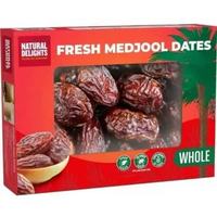 Natural Delights Kurma Medjoul Medjol Medjool Natural Delights Fresh Premium Dates 1kg