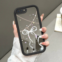 Cocok Untuk OPPO A3S A12E Case Ikat Rantai Putih Protective Case Cangkang Berlapis Listrik 8236