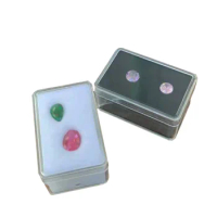 Large Capacity Diamond Jewelry Storage Box Clear Gems Stone Display Organizer Beads Pendant Charms Packaging Gift Box 2.8(H)cm