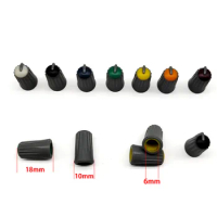 For Yamaha Mixer Potentiometer Knob Cover Control Taiwan Behringer Sound Art Semicircular Shaft D Hole Adjustment color Cap