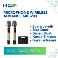 MICROPHONE WIRELESS ADVANCE MIC-203