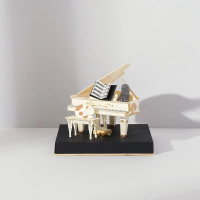知音Jean 復古風DIY材料包/紙模型 -鋼琴