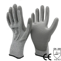 NMSafety 1 Pair Cut Level 3 EN388 4343 Protective Safety Work Gloves