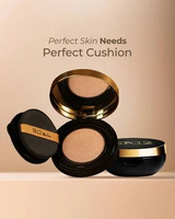 SR12 Perfect Cushion Bedak Cair Full Coverage Waterproof Glowing Tahan Lama IVORY ISI ULANG (REFILL)