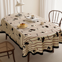 ผ้าปูโต๊ะรูปไข่ผ้าโต๊ะรับประทานอาหารหรูหราหรูหราเบาๆผ้าโต๊ะกาแฟสี่เหลี่ยมผ้าโต๊ะ Chenille กันน้ำ