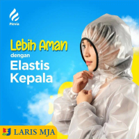 TERSEDIA Setelan Jas Hujan Dewasa Tugas Negara Bos Transparan Plevia Backpack Pria Wanita Mantel Ben