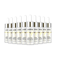 LANBENA Anti-Aging Serum 24K Gold Six Peptides Facial Essence Firming Skin Wrinkle RepairWhitening MoisturizingFaceSik Care10PCS