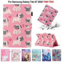 Tablet For Samsung Galaxy Tab A7 10.4 2020 Case Wallet Stand Leather Funda For Galaxy Tab A7 Case SM-T500 SM-T505 T500 T505 Case