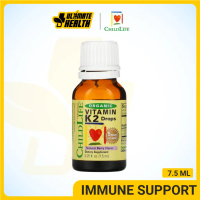 ChildLife, Organic Vitamin K2 Drops, Natural Berry, For Child, Alcohol Free, Gluten Free,  5 mcg, 0.
