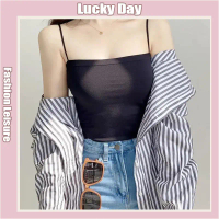 【READY STOCK AT MALAYSIA】Women Singlet Elastic Slim Stripe Strap Vest Women Clothing Tanks Camisoles