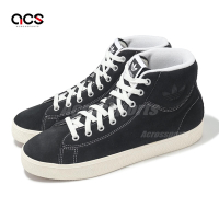 adidas 休閒鞋 Stan Smith CS Mid 男鞋 黑 白 麂皮 中筒 復古 板鞋 愛迪達 IE9917