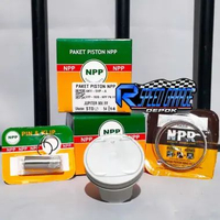 SILINDER BLOK PAKET BLOK PISTON + PISTON KIT NPP PISTON STD OVERSIZE 0.50 1.00 JUPITER MX 135 R15 VI