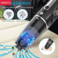 Portable Handheld Vacuum Cleaning 120W Cordless car vaccume cleaner High Power 5000Pa Quick Charge Mini Cleaners Wireless