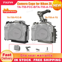 New TILTA TA-T55-FCC-B Full Camera Cage Pro kit for Nikon Z8 Cage Nikon Z8 Titanium Gray Black For Photography Camera