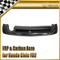 Car Accessories For Honda Civic FD2 06-11 Full FRP Fiber Glass Mugen Style Rear Diffuser Fiberglass Bumper Kit Splitter Lip Part