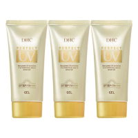 【DHC】金靚白水感防曬乳 SPF50+ PA++++ 80g 3入組(友善環境新設計)