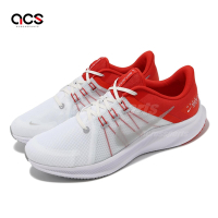 Nike 慢跑鞋 Quest 4 男鞋 紅 白 網布 透氣 緩震 路跑 訓練 運動鞋 DA1105-100