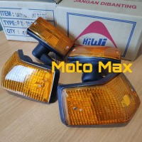 Sein Lampu Sen Vespa PX PS Strada Excel Exclusive Komplit Kuning