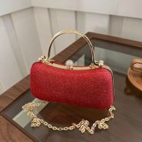 Vedlyn ByVedlyn Olivia Tas Pesta Wanita Clutch Fashion Terbaru - Red