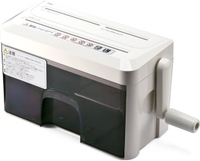 【日本代購】Sanwa Direct 碎紙機家用手動微十字切CD DVD 卡支持手動碎紙機400-PSD010