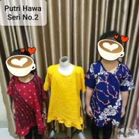 Daster Anak Putri Hawa bahan Rayon / daster cap anak Pekalongan