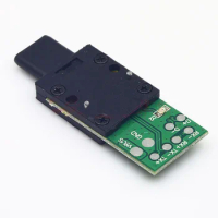 1pc Type-C Male test board with light USB 3.0 PCB Board Adapter High Current Connector Socket For Data Line Wire Cable Transfer