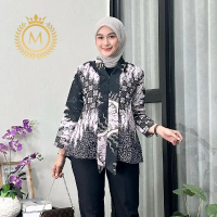 Blus Batik Wanita Kerja Batik Wanita Modern Kerja Queen Rara Blus Batik Wanita Queen Rara Blus Batik