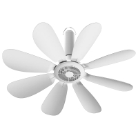 牌小吊扇風扇家用小型迷你宿舍床上語音遙控八葉大風力電風扇384M