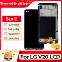 5.7" Orig For LG V20 VS995 VS996 LS997 H910 LCD Display Touch Screen Digitizer Assembly For LG V20 LCD With Frame Replacement