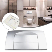 1pc Toilet Button Flush Plate For Geberit 200F Water Tank Concealed Flush Button Switch 340x185x39 Mm Bathroom Fixture Parts
