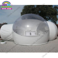Double Rooms Transparent Inflatable Bubble Tent For Outdoor Camping ,clear Inflatable Igloo Tent For Rental