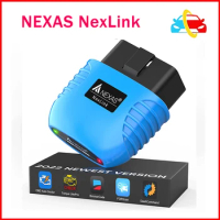 NEXAS Bluetooth OBD2 Scanner EOBD Motorcycle Car Diagnostic Tools Nexlink OBD 2 Scan Tool Code Reader for iOS Android Windows
