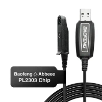 BaoFeng PL2303 Chip Drive-Free Baofeng Waterproof USB Programming Cable For BaoFeng UV-9R PLUS UV-9R Pro A-58 Walkie Talkie